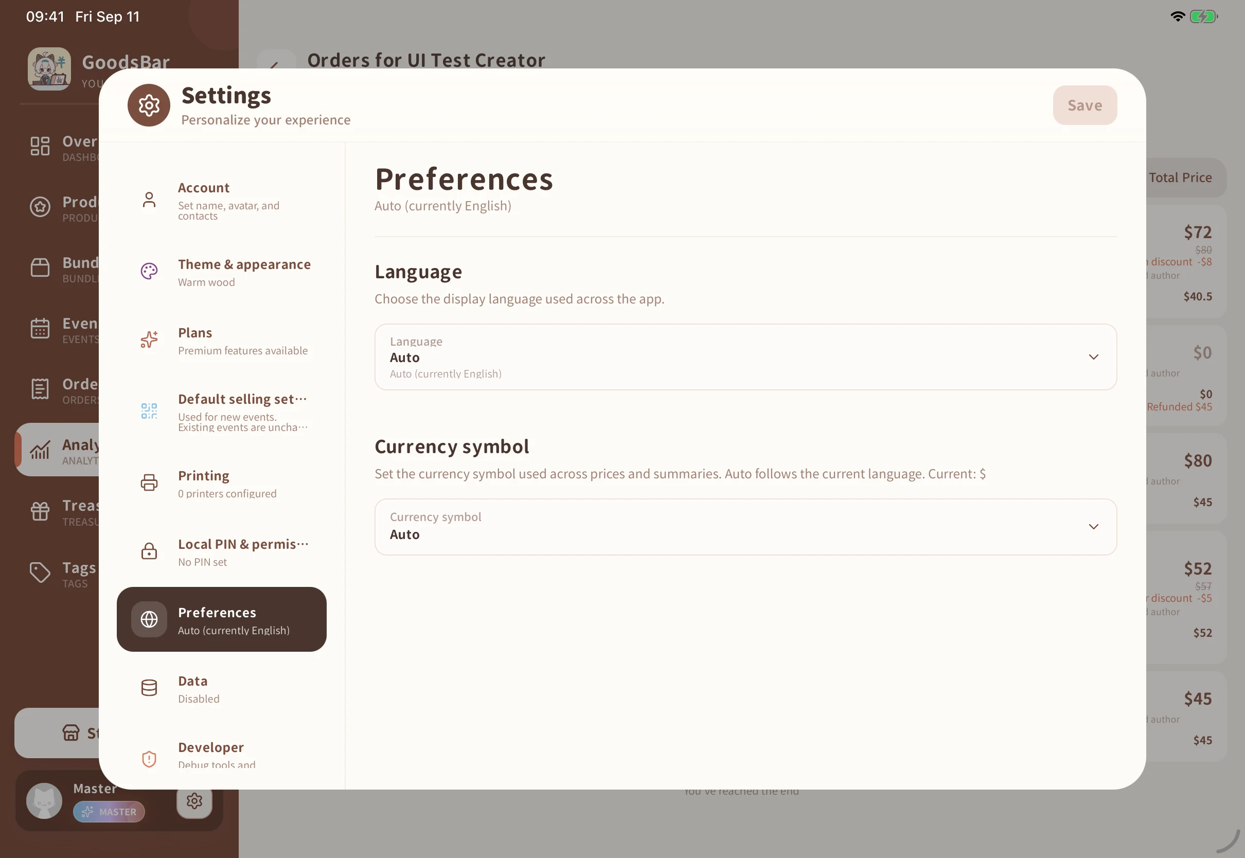 Choose your language